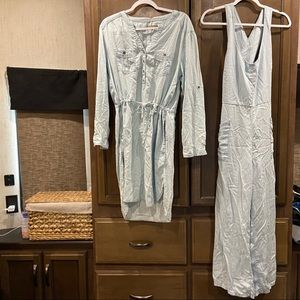 Prana jumpsuit & dress bundle